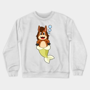 Horse Mermaid Crewneck Sweatshirt